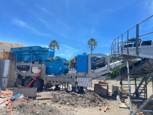 時產(chǎn)150-200噸的移動破碎站需要多少錢？